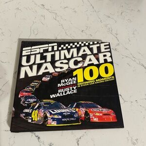 Nascar Ultimate Racing Moments Book - Black, Yellow, Red